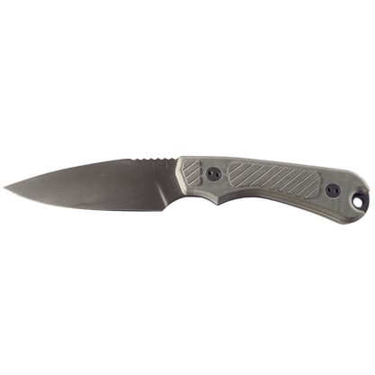 model uk3 handgemachtes gurtelmesser outdoormesser mit messerscheide und gravur graue edition links